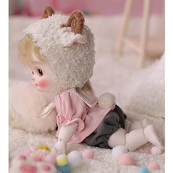 bjd 球体関節人形　赤ちゃん Amazon | KAKAA BJDドール フルセット 1/6 球体関節人形 22cm SD